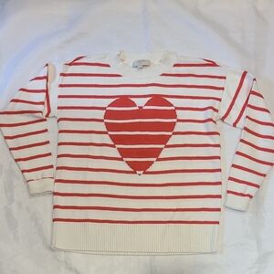 LOFT Cream Knit Sweater